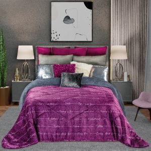 Edre-Cobertor Forever Textury Regina® Nuvó.