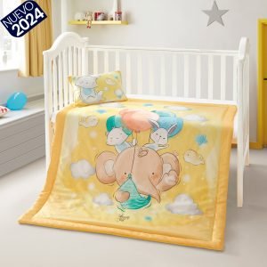 Set_de_Edredón_Elefantito_Volador_Vainilla_Regina_Baby_Vista_Principal