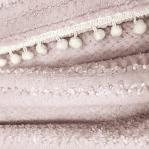 Cobertor_Pom_Pom_Rosa_Regina_Baby_Vista_Principal